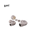 Npt bsp male elbow union press 2 ferrule tube fittings compression connectors